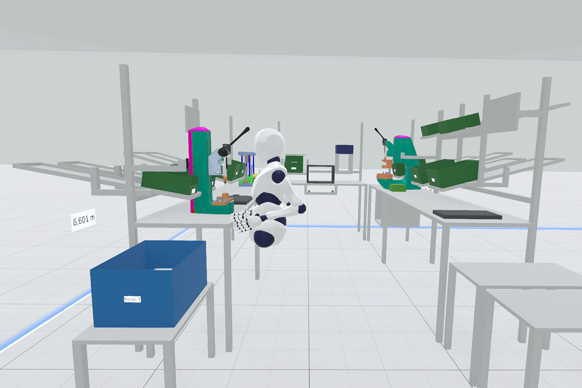 VR Software Digital Twin Cleanroom Assembly Line VR Software Digital Twin Cleanroom Assembly Line