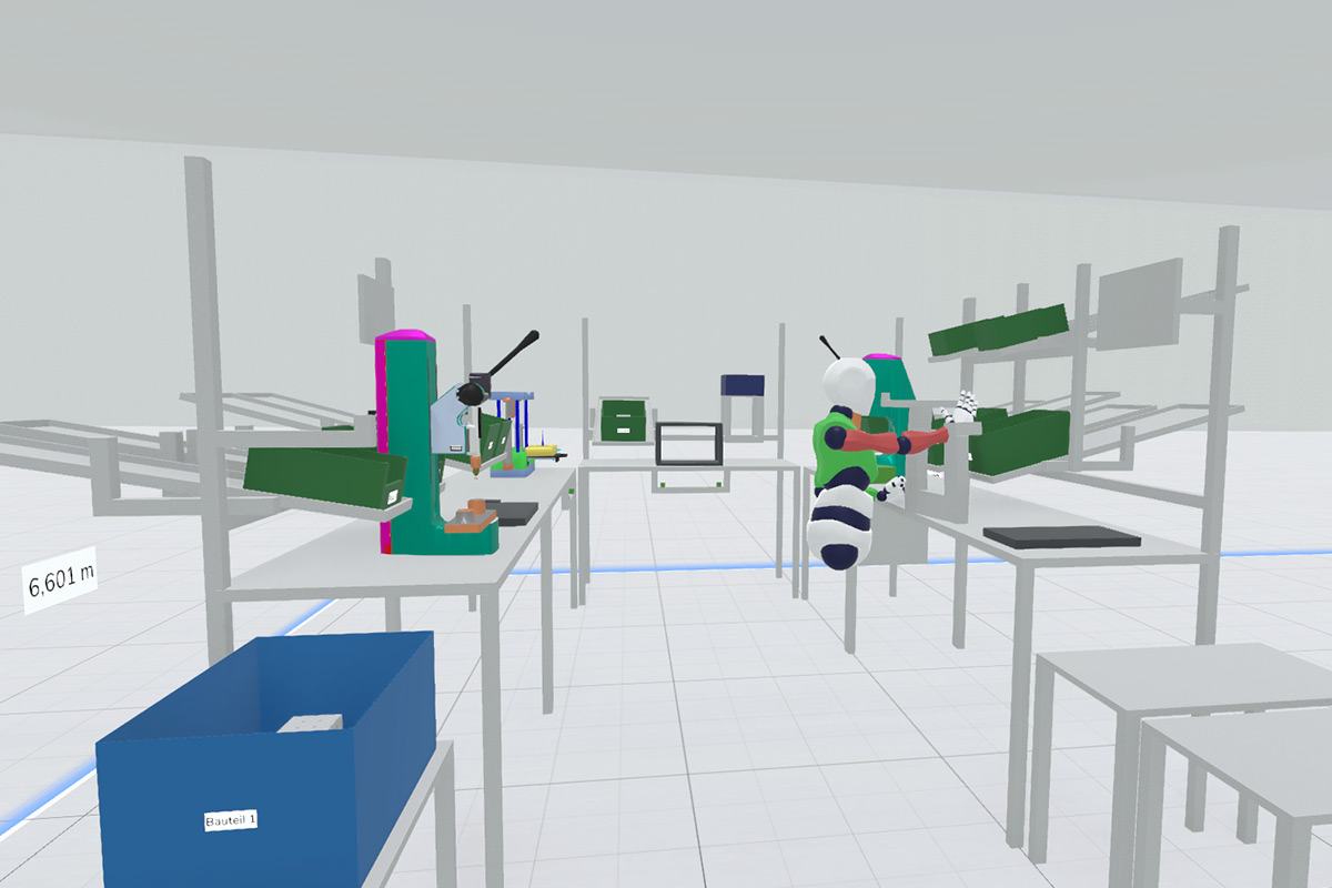 VR Software Digital Twin Production Ergonomy VR Software Digital Twin Production Ergonomy