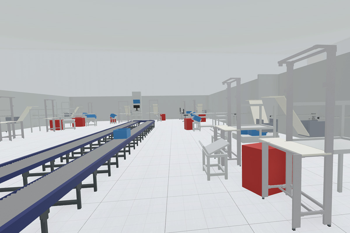 VR Software Digital Twin Cleanroom Production Line VR Software Digital Twin Cleanroom Production Line